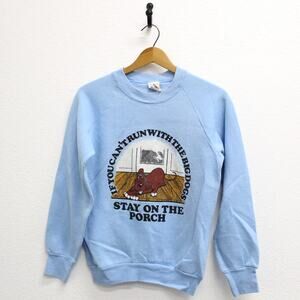 Vintage Hang with the Big Dogs Sweatshirt Small